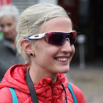 Auch unsere Trail-Freundin Juliane (ASICS Frontrunner​) ist am Start.