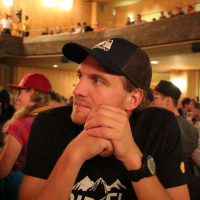Lars fühlt sich wie zu Hause und fiebert dem Start entgegen.
