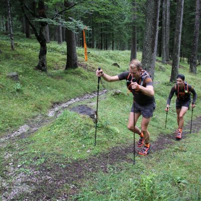 Lukas und Klaus vom Team Dynafit​.