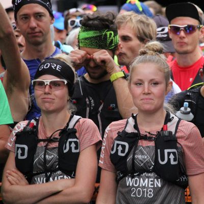 Ganz vorne eingereiht: Die Schwedinnen Sanna und Lina El Kott Helander, aktuell führend in der Kategorie WOMEN.