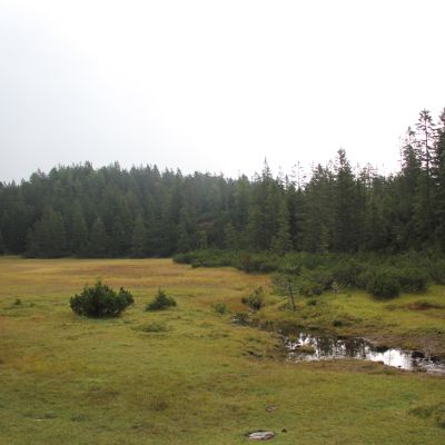 Beeindruckende Landschaft, auch als die Sonne noch nicht schien.