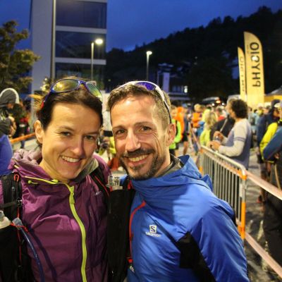 Pia und Patrick (Landau Running Company​) freuen sich auf Etappe 3.