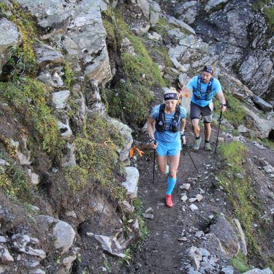 Eva und Jamie werden heute 3. in der MIXED Kategorie.