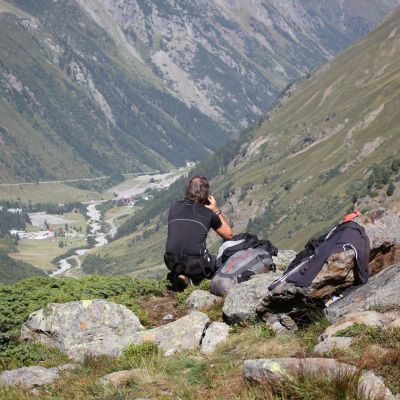 Blick zurück ins Pitztal.