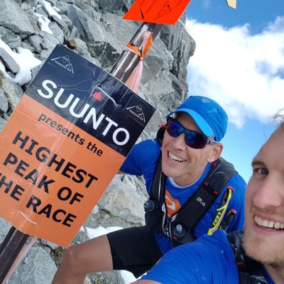 HIGHEST POINT of the race.