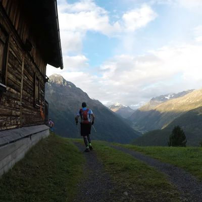 Auf dem Weg von Sölden auf das Timmelsjoch.
