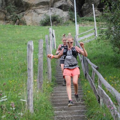 Noch eine Treppe runter.