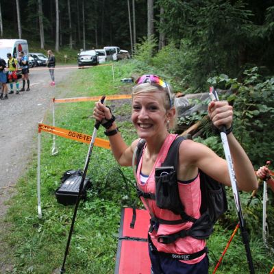 Endlich mal ein Treffen mit Juliane (ASICS Frontrunner​).