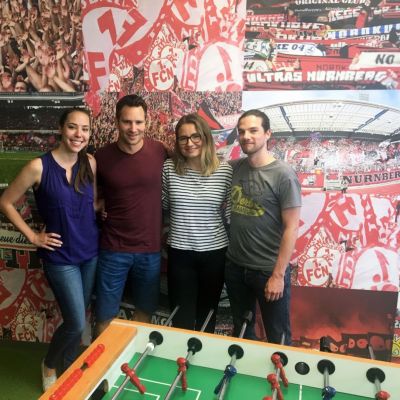 Mai 2018: Kicker Madness Heroes! Im heiß ersehnten Finale des exito Kicker-Turniers behielten Katharina und Lennart die Oberhand.