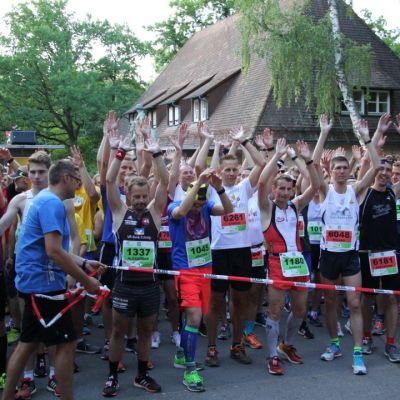 Juni 2018: Tiergartenlauf Nürnberg. Die Welle ;-)
