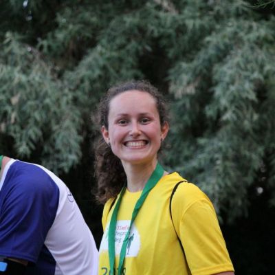 Juni 2018: Tiergartenlauf Nürnberg. Aneta strahlt!