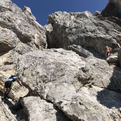 Juli 2018: 2. exitoAlpenCross Etappe. Trailrun auf das Hohe Licht (2.651 m).