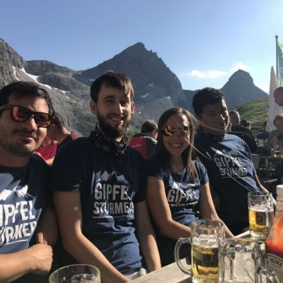 Juli 2018: 2. exitoAlpenCross Etappe. Entspannung auf der Rappenseehütte.