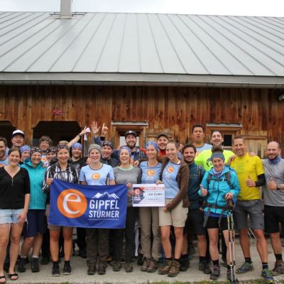 Juli 2018: 2. exitoAlpenCross Etappe. Letzte Jause an der Unterdiedamsalpe.