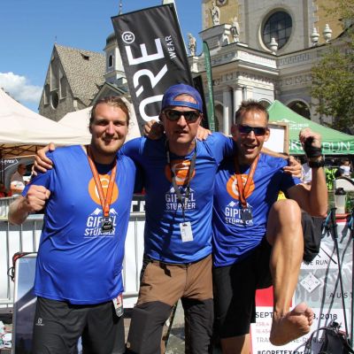 September 2018, Transalpine Run: Gipfelstürmer-Trio in Brixen!