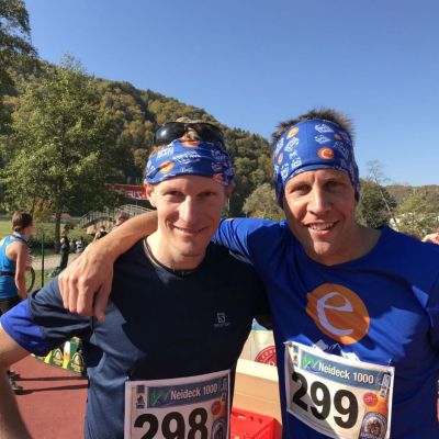 Oktober 2018: Saison-Ausklang für unseren Gipfelstürmer Stefan beim Neideck 1000 in der Fränkischen Schweiz.