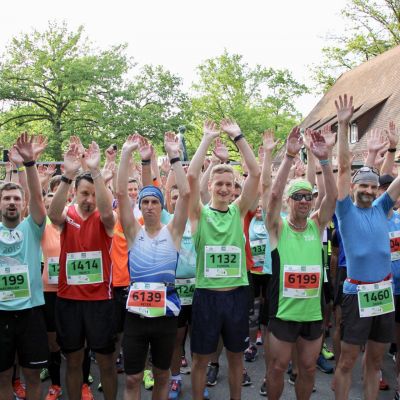 2019: Tolle Stimmung vor dem Start der Hauptläufe.