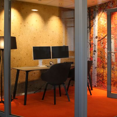 Der "Orange"-Room. 