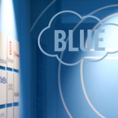 Der "Blue-Room".