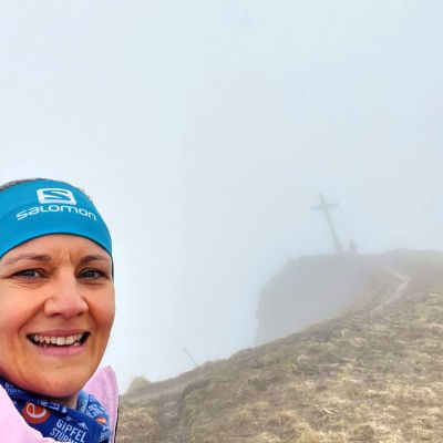 Der Hochgern weiterhin ohne jede Aussicht ...