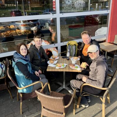 Fr&uuml;hst&uuml;ck in Mistelgau.