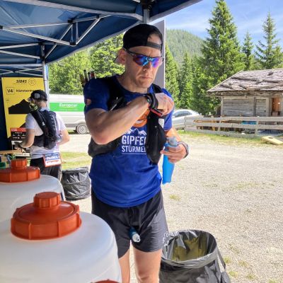 Verpflegung nach 99 km.