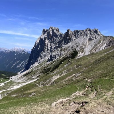 Am Scharnitzjoch.