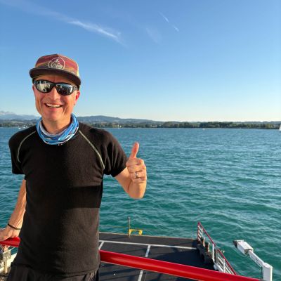 F&uuml;r Jochen geht das Abenteuer schon einige Tage vor der eigentlichen Tour los. Sein 8-t&auml;giges Hike2Hike-Projekt verl&auml;uft von Arosa in Graub&uuml;nden bis zur Simplon-Passh&ouml;he. 