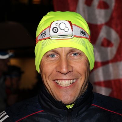 Stefan strahlt. Es sollte sein Rennen werden ...