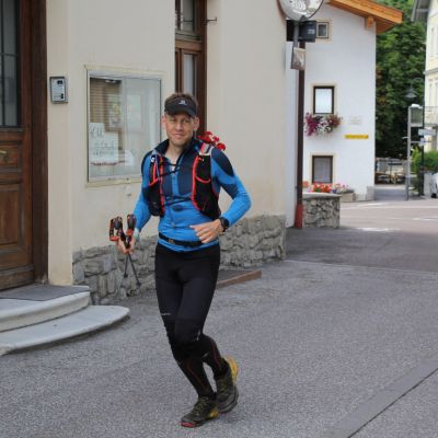 Und da kommt Stefan lachend an ...