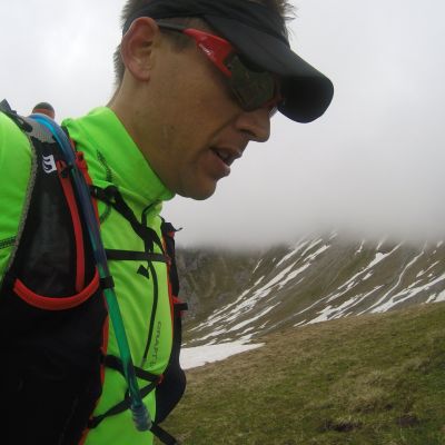 Zu diesem Zeitpunkt liegen bereits ca. 30 km hinter Stefan ...