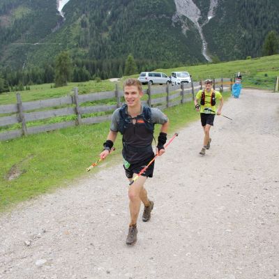 Marcel "Macy Pacy" Höche​ hat an der Hämmermoosalm einen Marathon im Kasten.