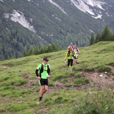 Stefan hat zu dem Zeitpunkt einen Marathon hinter sich ...