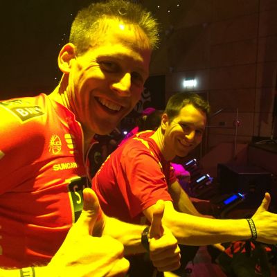 Oktober 2015: Team ICG​ Evolution Ride in der Stadthalle in Fürth.
