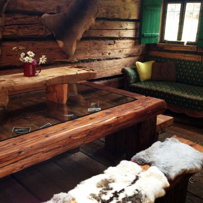Urgemütliche Stube in der BaumoosAlm​.