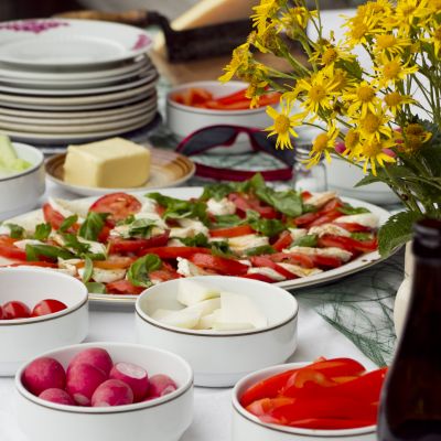Lecker Essen auf der BaumoosAlm​.