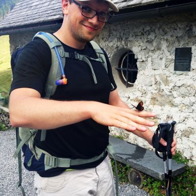 Auf dem Rückweg von Grafenherberg zur BaumoosAlm​.
