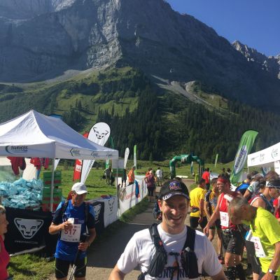 Noch ein Lächeln und schon geht es weiter.