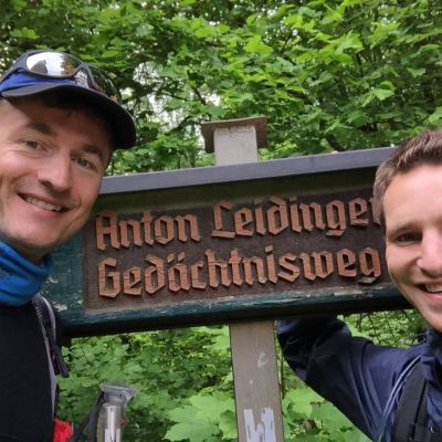 Nach ca. 53 KM am Berggasthof Moritzberg. Letzte Pause vor dem "Endspurt" nach N&uuml;rnberg.