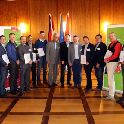 April 2014: Offizielle Team Nürnberg Kick-off-Veranstaltung im Nürnberger Rathaus.