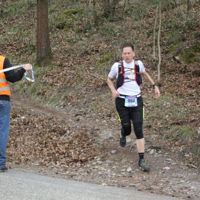Stefan bei km 17 in Osenbach ...