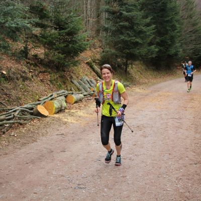 Auch Pia (Landau Running Company​) kann noch lachen ;-)