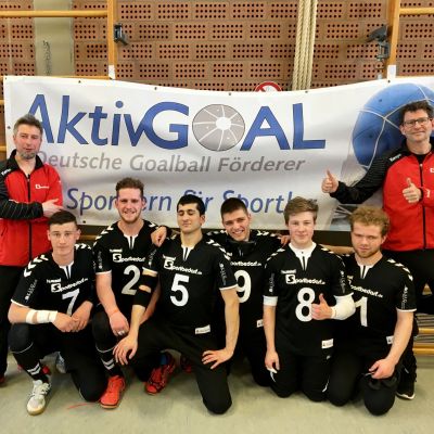 April 2017: Die Bilanz des Nürnberger Goalball-Teams beim 3. Bundesliga 2017 Spieltag. Ein Sieg und eine Niederlage.