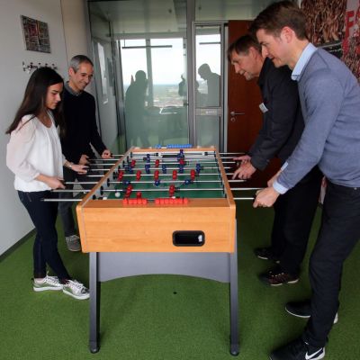 Mai 2017: Team Nürnberg Treff, Get Together im exito Office im Business Tower