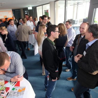 Mai 2017: Team Nürnberg Treff, Get Together im exito Office im Business Tower