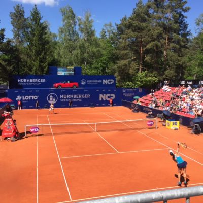 Mai 2017: Mit dem Team Nürnberg beim Nürnberger Versicherungscup.