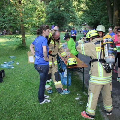 2017: Die "Running Firefighter" brauchen Wasser ;-)