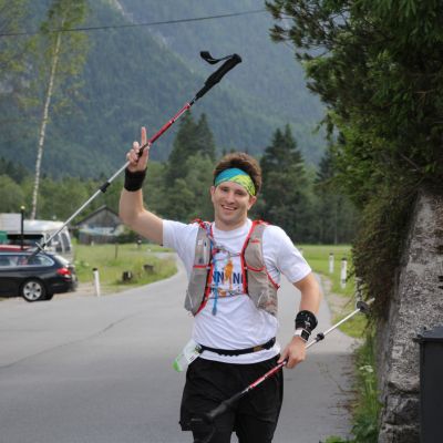 Bart auf dem Weg von V5 in Richtung Mittenwald.