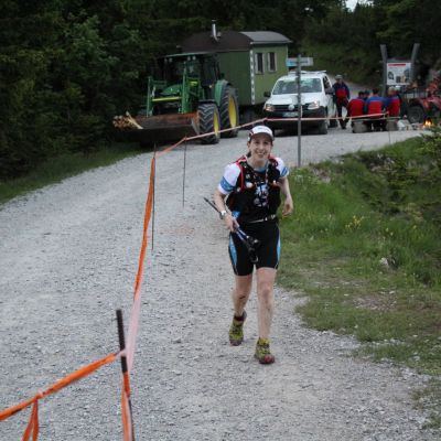 Basilia kommt währenddessen an V9 an und muss noch eine Runde am Osterfelderkopf drehen.