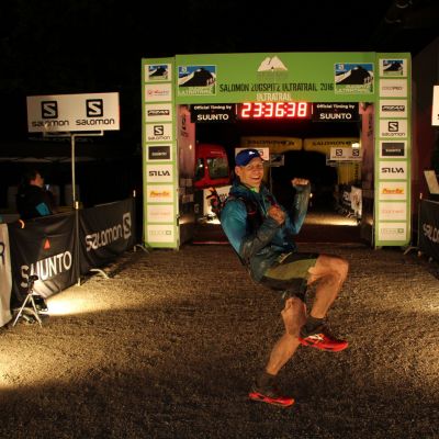 Juni 2016: Stefan absolviert zum ersten Mal 100 km. Wooohooo!
